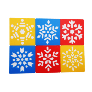 Anthony Peters - Snowflake Stencil Set - 6 Pieces - Image 3