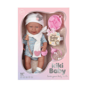Baby Doll with Vinyl Body, 12 Sounds, Clothing & Accessories - 40cm - Image 1