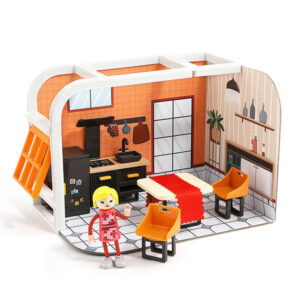 TopBright - Pretend Play Bonnie's Sunshine Kitchen Mini Dollhouse - Image 6