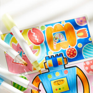 Mideer - Translucent Dual Tip Markers 6 Colours - Image 5