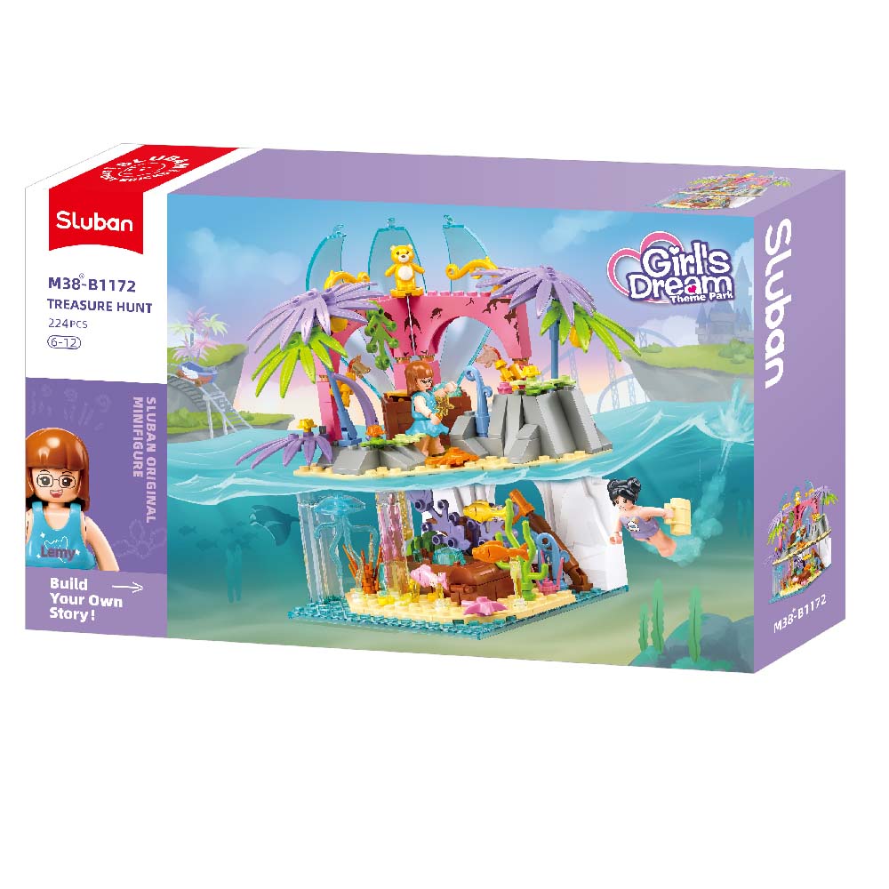 Sluban - Girls Dream - Secret Island - 224pcs - BrainPlay