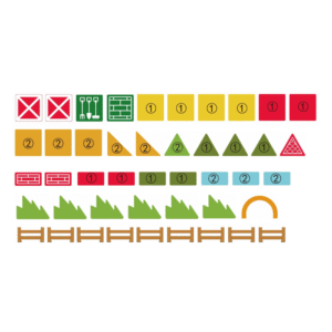 Magnetic Tiles - Farm Animals Set - 50 Pieces - Image 2