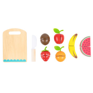 TookyToy - Wooden Cutting Fruits Toy Set - Image 1