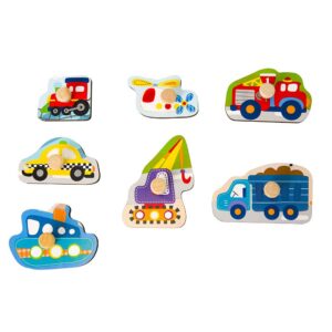 Classic World - Peg Puzzle - Traffic - 7pcs - Image 8