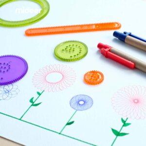 Mideer - Children's Spirograph Drawing Tool Set - Image 4