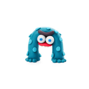 Hey Clay - Modelling Air-Dry Clay with Fun Interactive App - Bigfoot, series Aliens, 3 cans - Image 4