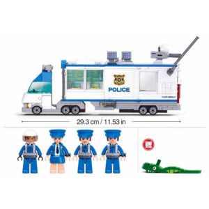 Sluban - Metropolis Pull Back - Police Command Vehicle - 510 Pieces - Image 2