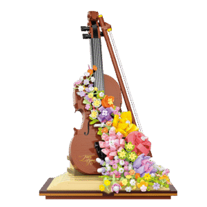 Cogo - Building Block Set - Flower Violin - 950 Pieces - Image 2