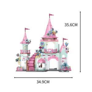 Cogo - Building Block Set - Fairytale Dream Castle - 740 Pieces - Image 3