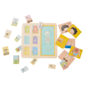 Classic World - Layered Wooden Body Puzzle - 19pcs - Image 3