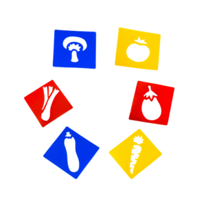 Anthony Peters - Vegetable Stencils - 6pcs - Image 3