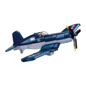 Sluban - WWII - F4U Fighter Jet - 550pcs - Image 1