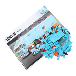 Sluban - Racing Team - F1 Mobile Racing Team Truck and Team - 1044pcs - Image 2