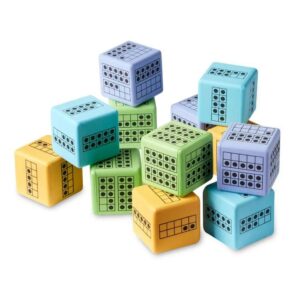 Hand2Mind - Ten Frames Dice (Set of 12) - Image 6