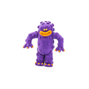 Hey Clay - Modelling Air-Dry Clay with Fun Interactive App - Bigwig, series Monsters, 3 cans - Image 3