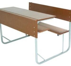 Lead Time - High School Saligna Double combination desk - Image 2
