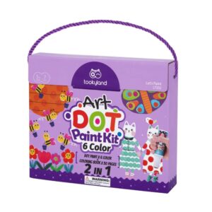 TookyToy - Dot Paint Kit - 6 Colours - Image 1