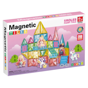Magnetic Tiles - Princess Set - 70 Pieces - Image 1