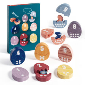TopBright - Number Matching & Sorting Set - Dinosaur - 18pcs - Image 1
