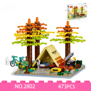 Cogo - Building Block Set - Outdoor Adventure Camp - 473 Pieces - Image 4