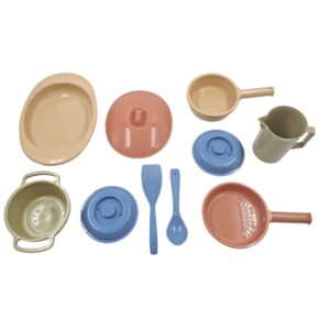 Greenbean - Pretend & Play Kitchen Set - Natural - 10pcs - Image 1