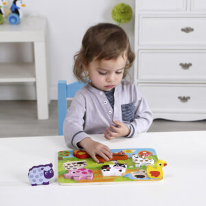 TookyToy - Chunky Puzzle - Farm - Image 3