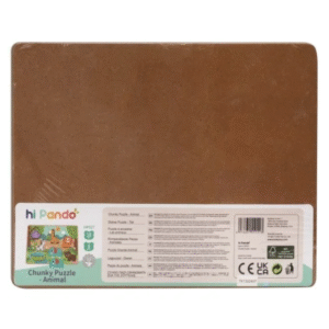 hi Pando - Chunky Wooden Puzzle - Wild Animals - 8pcs - Image 4