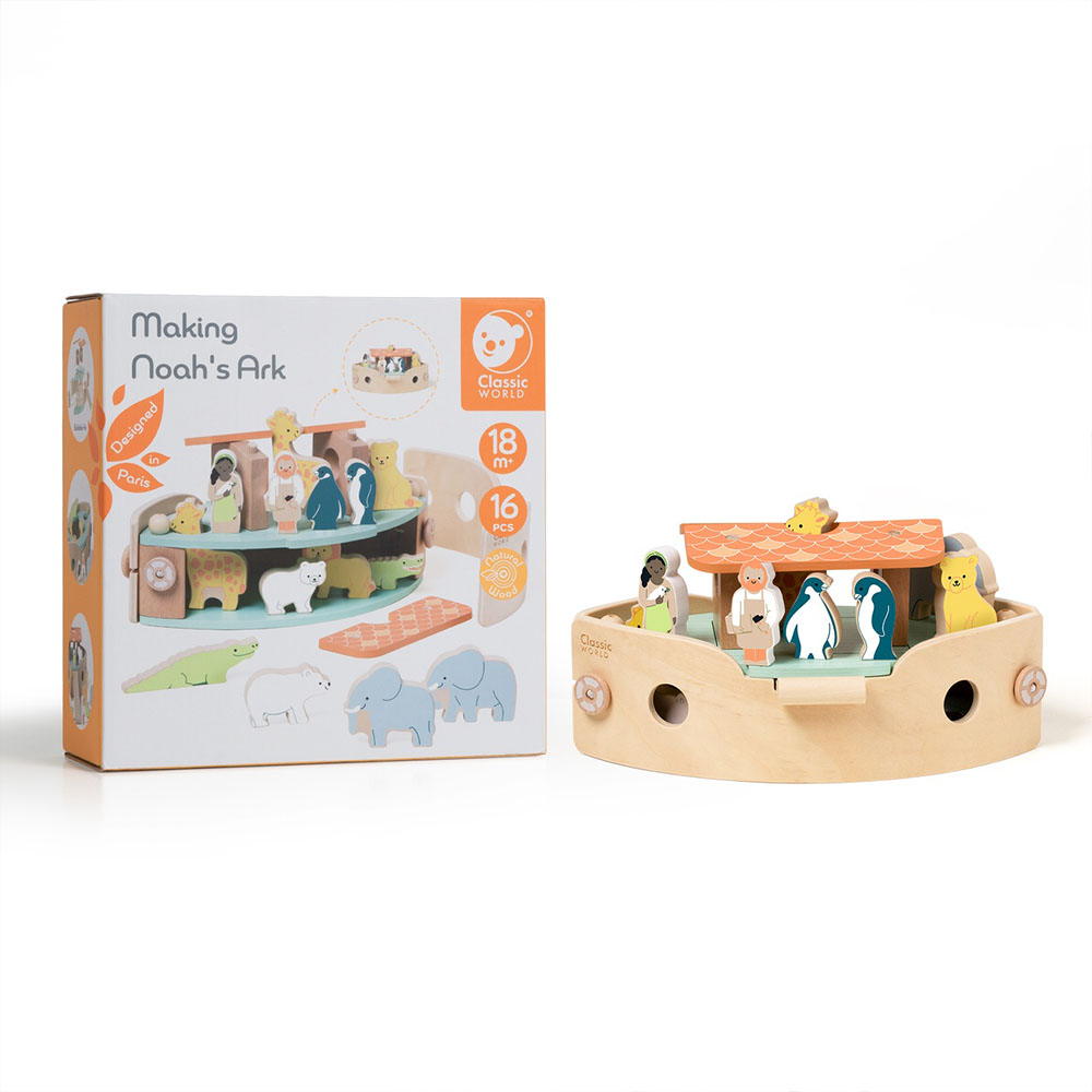 Classic World - Pretend & Play - Making Noah's Ark - BrainPlay