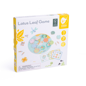 Classic World - Lotus Leaf Game - Wooden Colour & Shape Matching Toy - 31pcs - Image 4