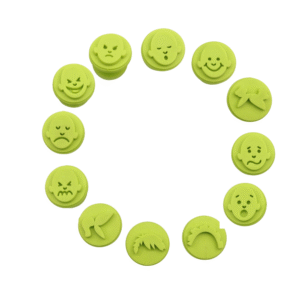 Anthony Peters - Easy-Grip Emotions Paint & Dough Stampers - 12 Pieces - Image 4