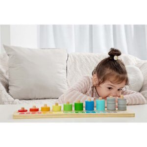 Classic World - Count & Match - Counting Stacker - 65pcs - Image 4
