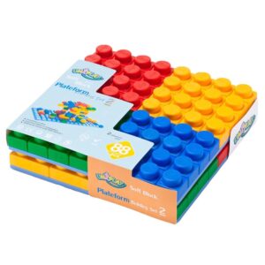 Greenbean - Jumbo Soft Blocks - Platform & Blocks - 90pcs - Image 4