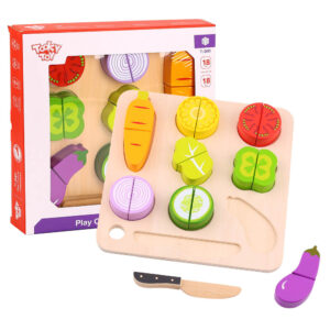 TookyToy - Cutting Vegetables - 18pcs - Image 1