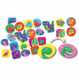 Anthony Peters - Giant Moving Dinosaur Stickers: 36 Pieces - Image 1