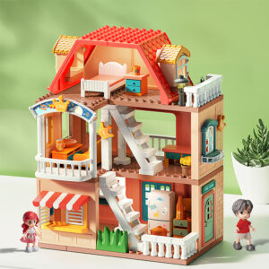 Feelo - Genius Architect Villa - Building Block Set - 186 Pieces - Image 4
