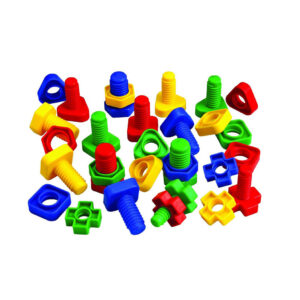 Greenbean - Nuts & Bolts Plastic 32pc Jar - Image 1