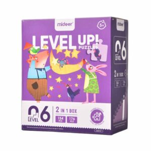 Mideer - Level Up Puzzles - 2-in-1 - Level 6 Imagine The World - Image 6