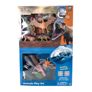 Greenbean - Dinosaur and Ocean Animal Playset - 30pcs - Image 3