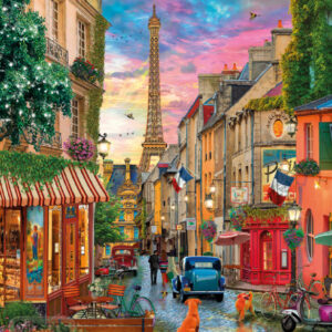 Gibsons - Sunset over Paris - Jigsaw Puzzle - 1000pcs - Image 3