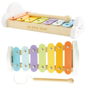 Le Toy Van - Wooden Rainbow Xylophone - 2pcs - Image 7
