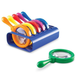Learning Resources - Primary Science® - Jumbo Magnifiers with Stand - Image 1