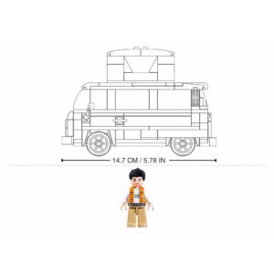 Sluban - Model Bricks - TS-2 Camping Car - 265pcs - Image 3