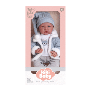 Baby Doll - Soft Cotton Body - Clothing, Beanie & Shoes - 40cm - Image 1
