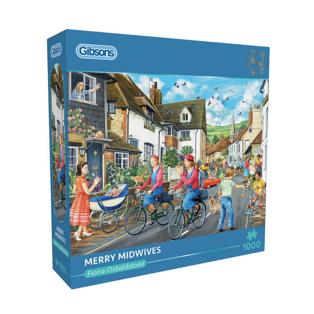 Gibsons Hastings Promenade 500XL Puzzle – Extra Große Teile – 68x49 Cm – Buntes Küstenmotiv – Ab 9 Jahren – B Corp Zertifiziert