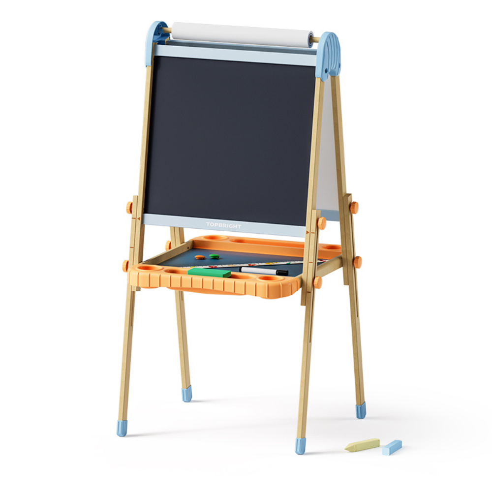 TopBright - 2 in 1 Deluxe Standing Art Easel - Adjustable Height