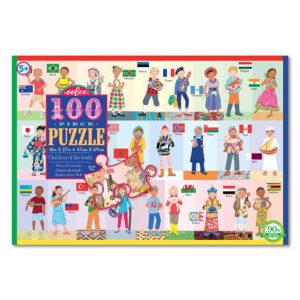 eeBoo - Children of the World 100 Piece Puzzle - Image 2