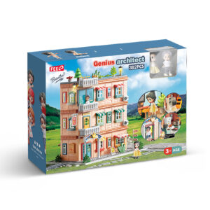 Feelo - Genius Architect Villa - Building Block Set - 382 Pieces - Image 2