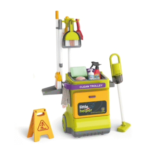 Cogo - Pretend & Play Cleaning Trolley with Sound - 20 Pieces - Image 5