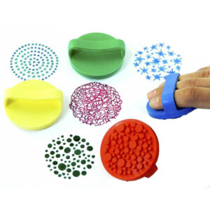 Anthony Peters - Rubber Finger Texture Printers: 8 Pieces - Image 2