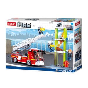 Sluban - Fire - Fire Engine - 343pcs - Image 3
